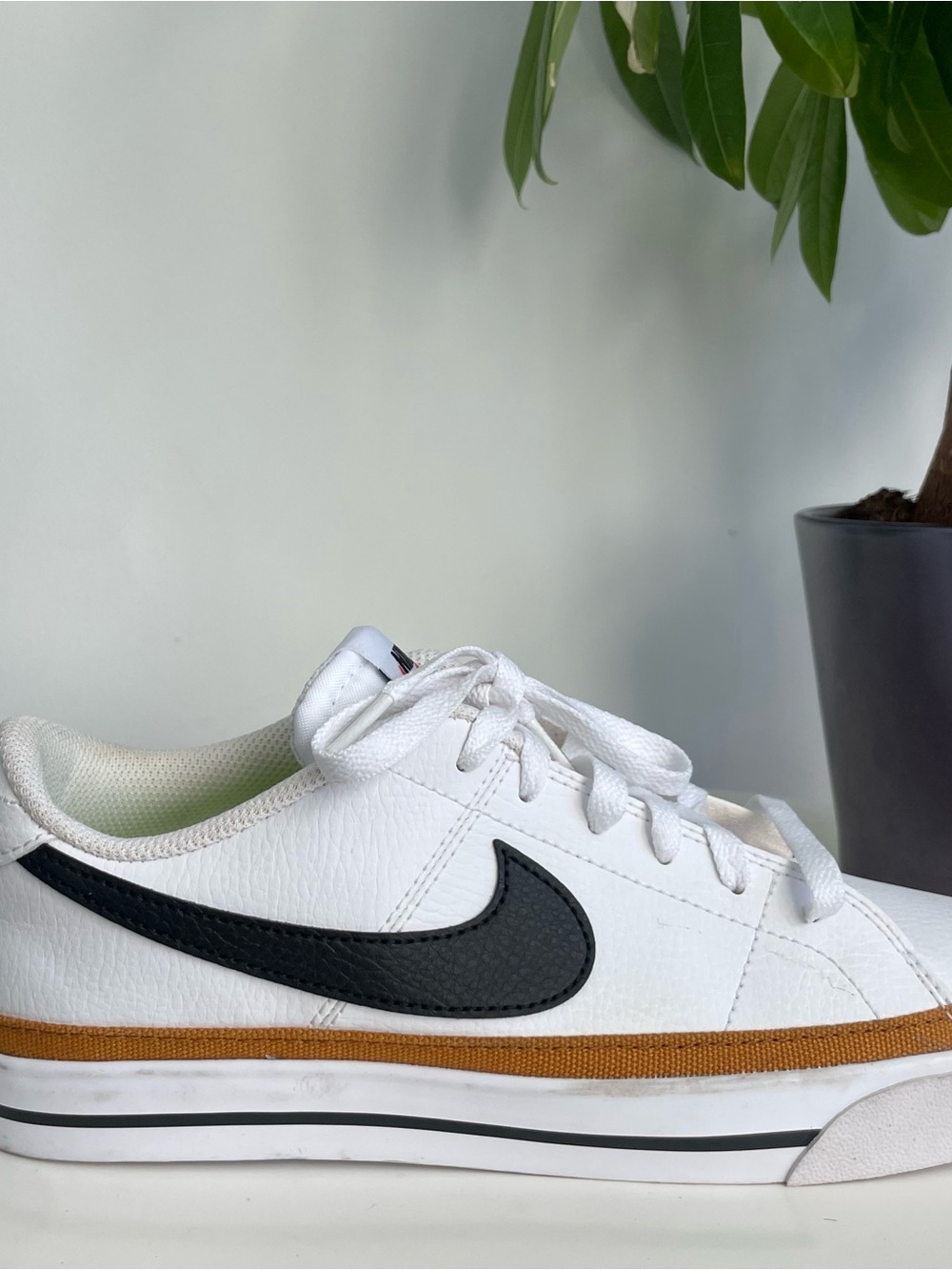 Women Size 8 Nike Court Legacy Next Nature White Desert Ochre Shoes